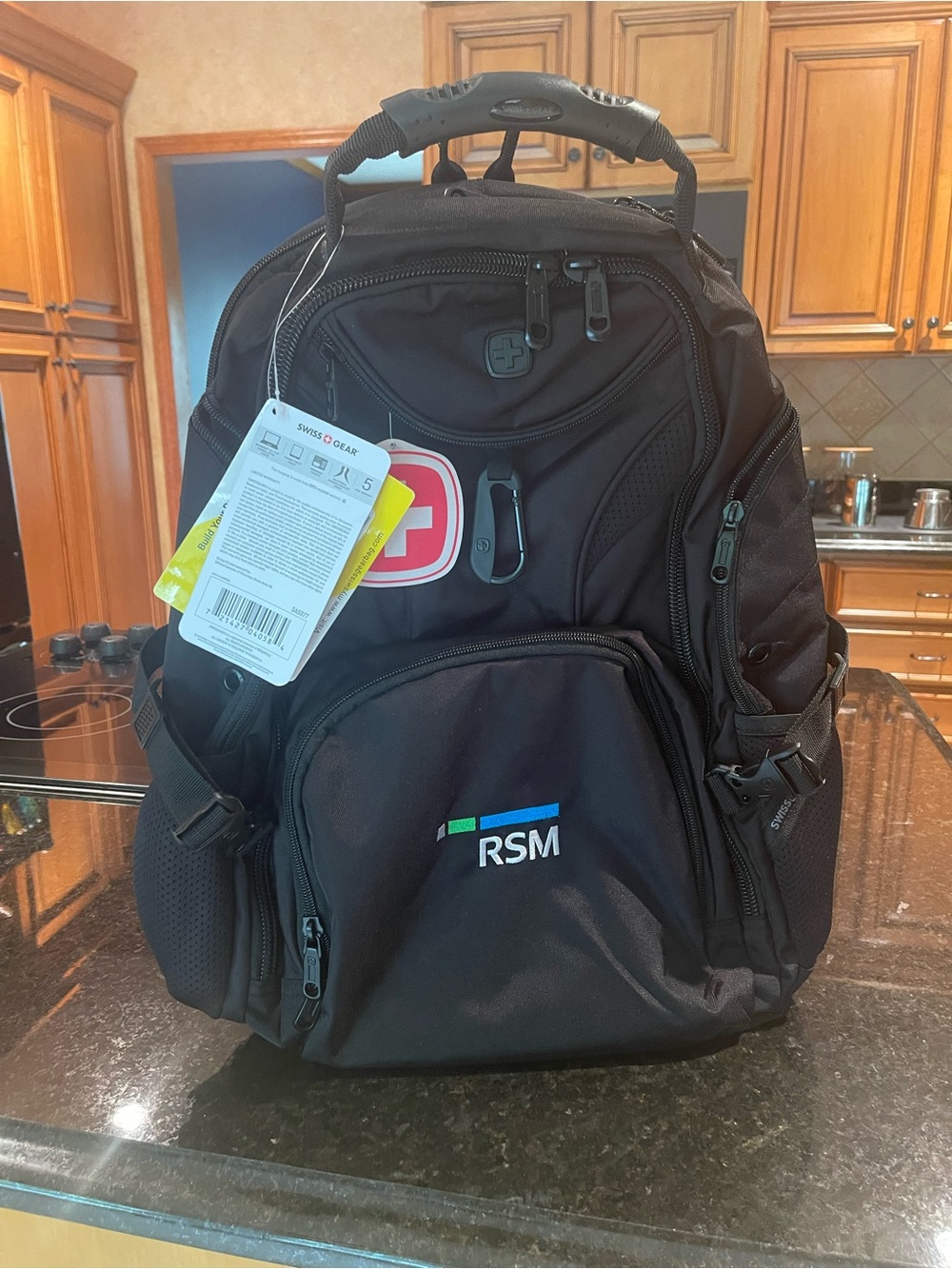 NWT Unisex SwissGear ScanSmart Laptop Backpack (with Company Logo)